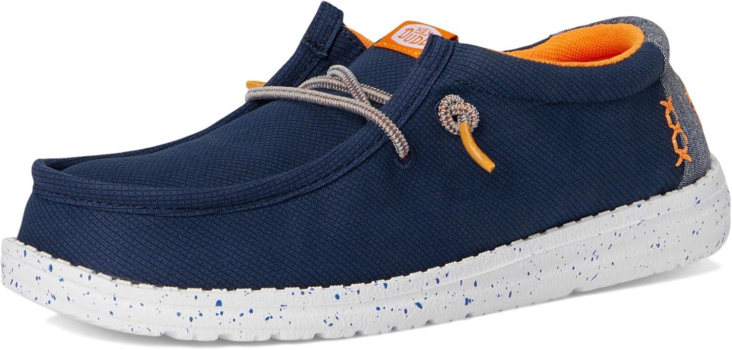 imageHey Dude Boys Wally Sport Grid Little KidBig KidNavy