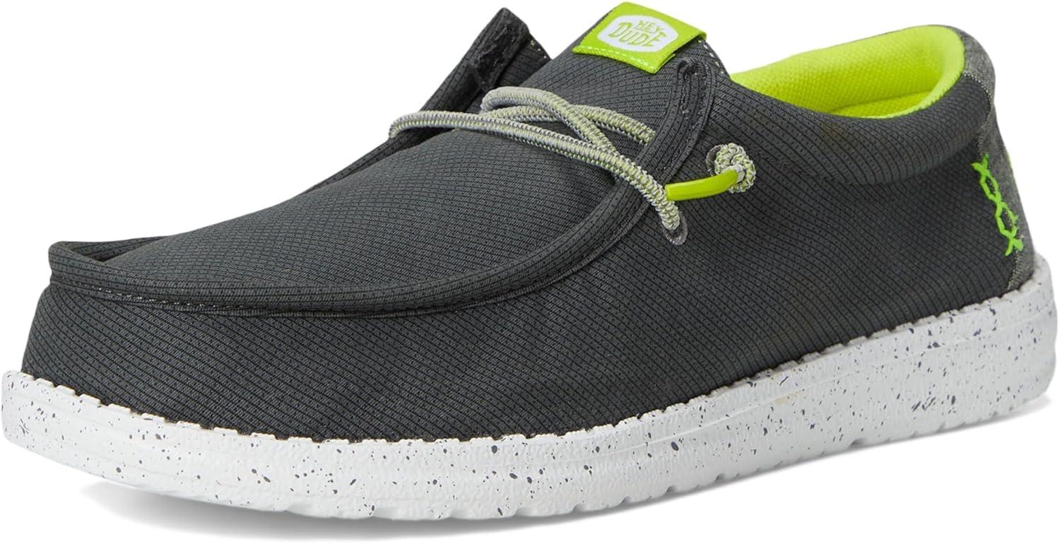 imageHey Dude Boys Wally Sport Grid Little KidBig KidSmoke Grey