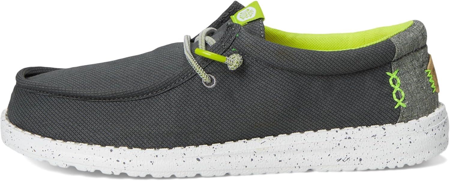 imageHey Dude Boys Wally Sport Grid Little KidBig KidSmoke Grey