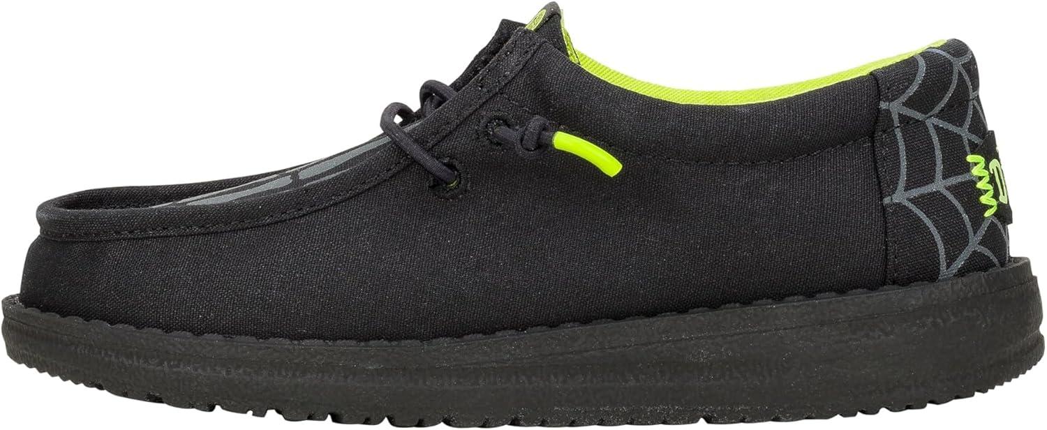 imageHey Dude Mens Wally T Skeleton Feet ToddlerBlackWhite