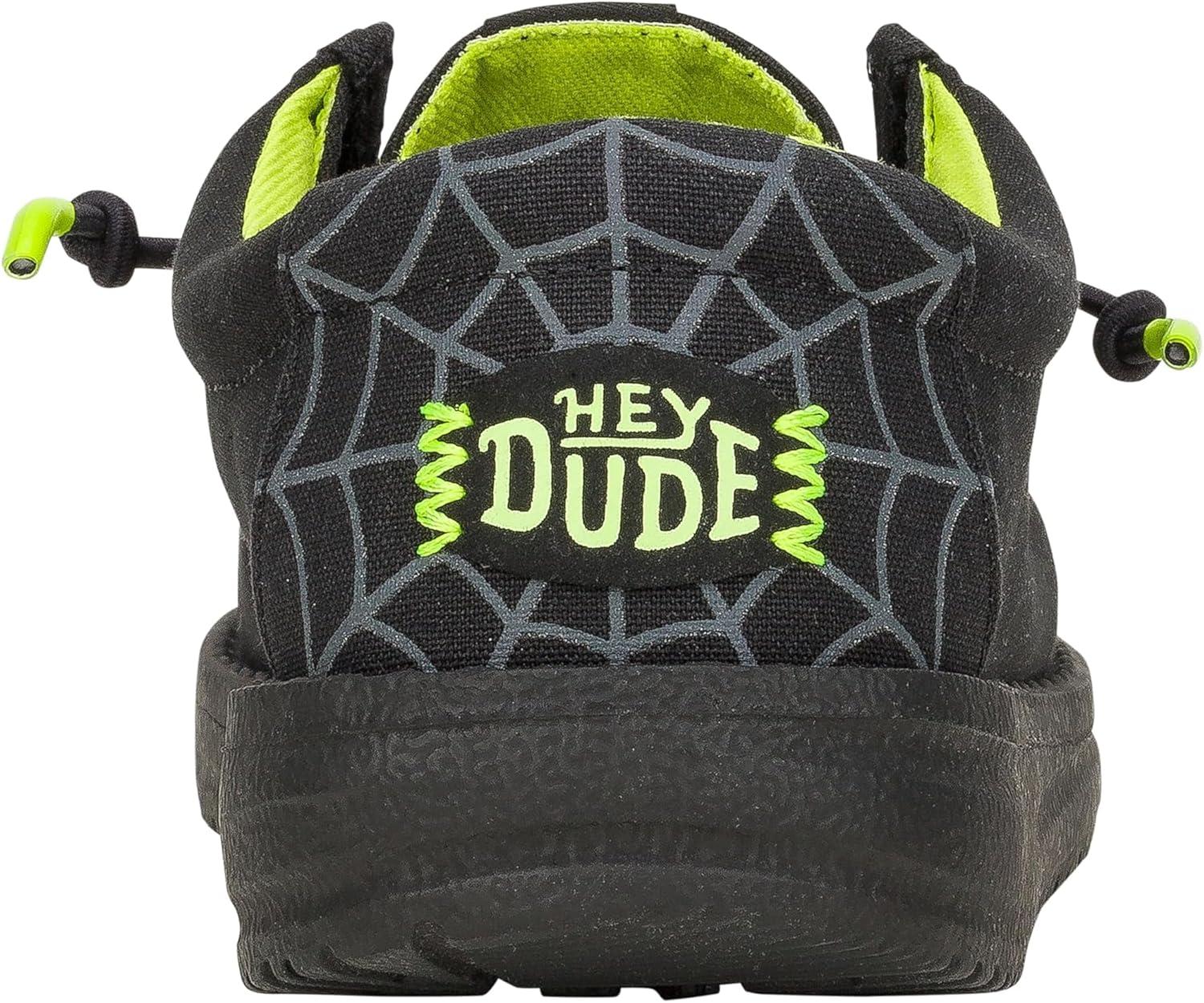 imageHey Dude Mens Wally T Skeleton Feet ToddlerBlackWhite