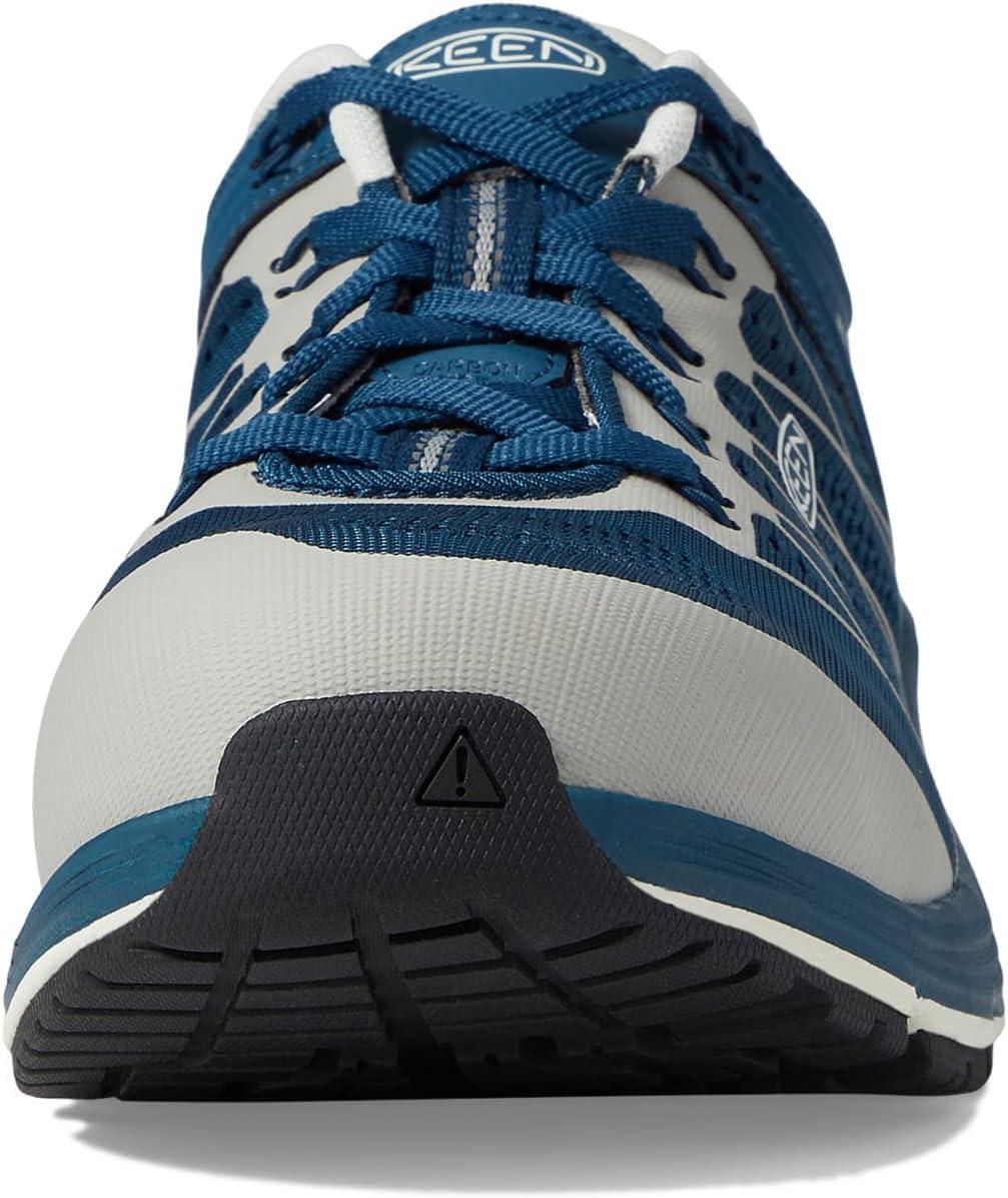 imageKEEN Utility Mens Vista Energy Low Height Sneakers Composite Toe Industrial Work ShoesBlue Wing TealDrizzle