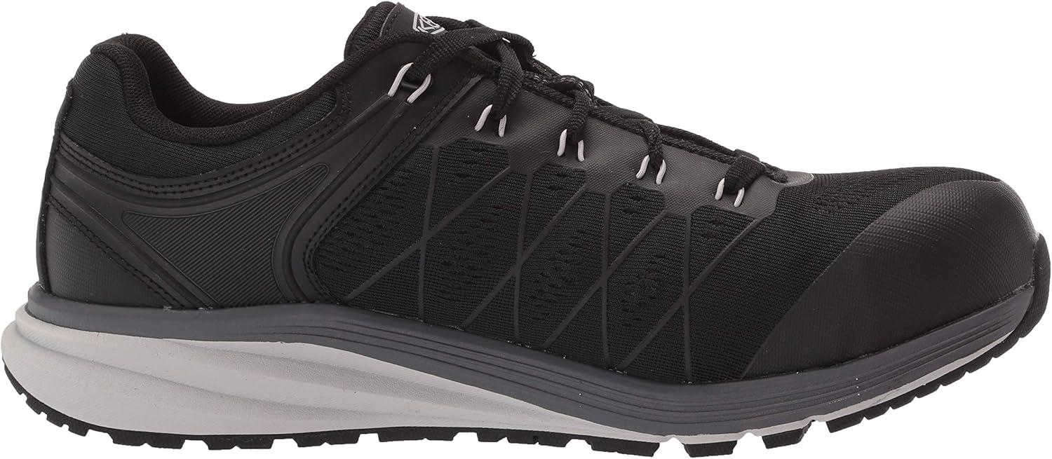 imageKEEN Utility Mens Vista Energy Low Height Sneakers Composite Toe Industrial Work ShoesVaporBlack