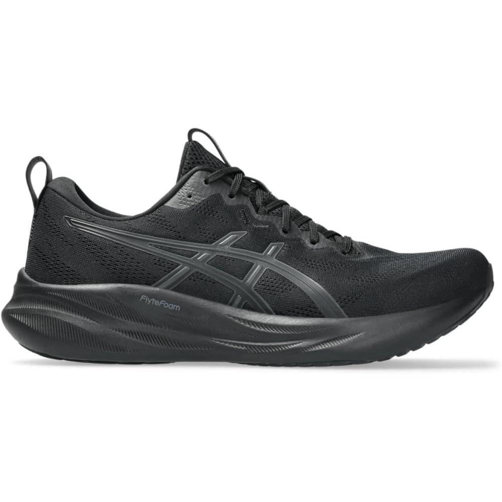 imageASICS Mens GelPulse 16 Running ShoesBlackGraphite Grey
