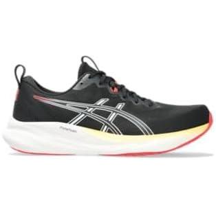 imageASICS Mens GelPulse 16 Running ShoesBlackWhite