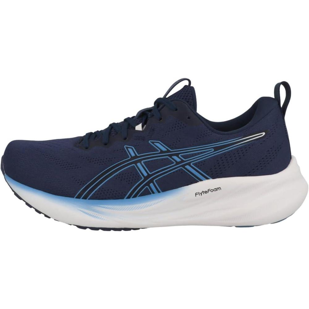 imageASICS Mens GelPulse 16 Running ShoesBlue Indigo Blue Coast