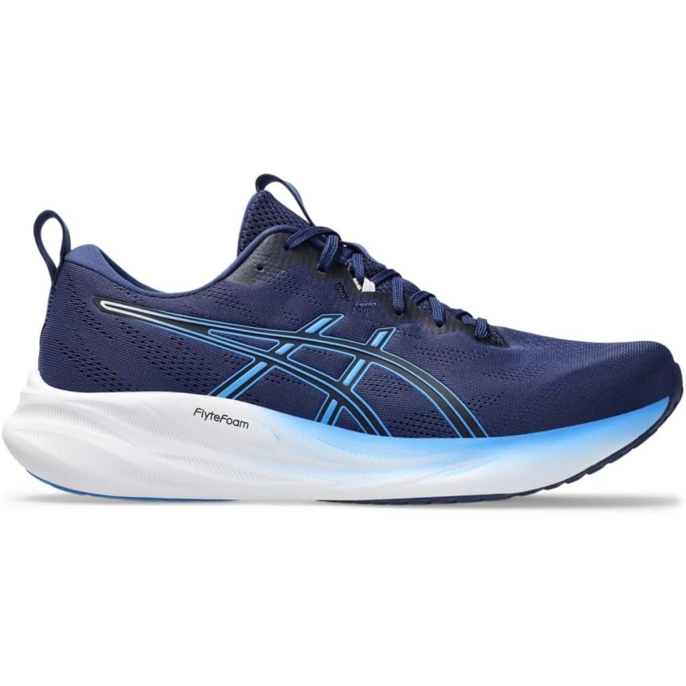 imageASICS Mens GelPulse 16 Running ShoesIndigo BlueBlue Coast
