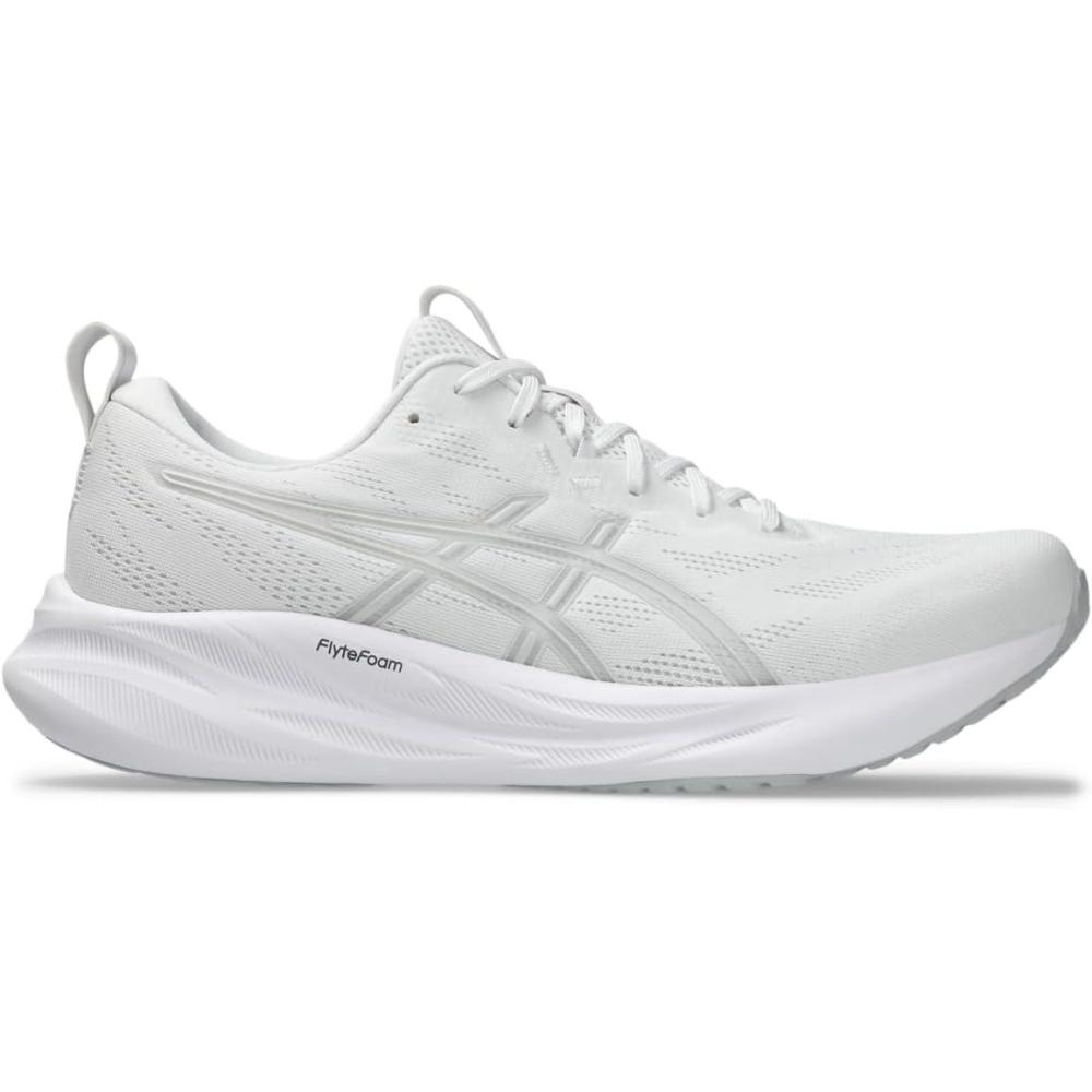 imageASICS Mens GelPulse 16 Running ShoesWhiteGlacier Grey