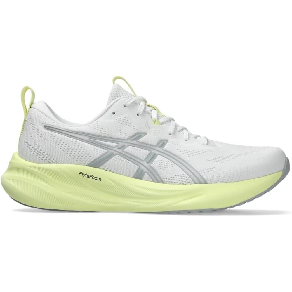 imageASICS Mens GelPulse 16 Running ShoesWhitePiedmont Grey