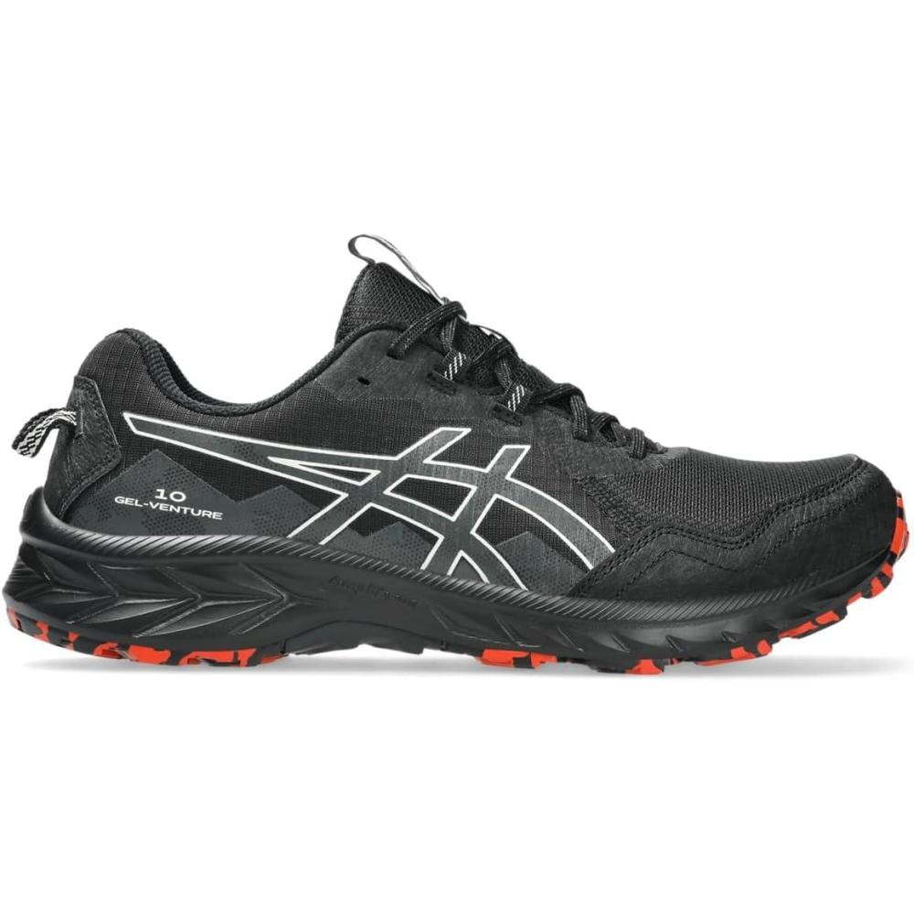 imageASICS Mens GelVenture 10 Running ShoesBlackLake Grey