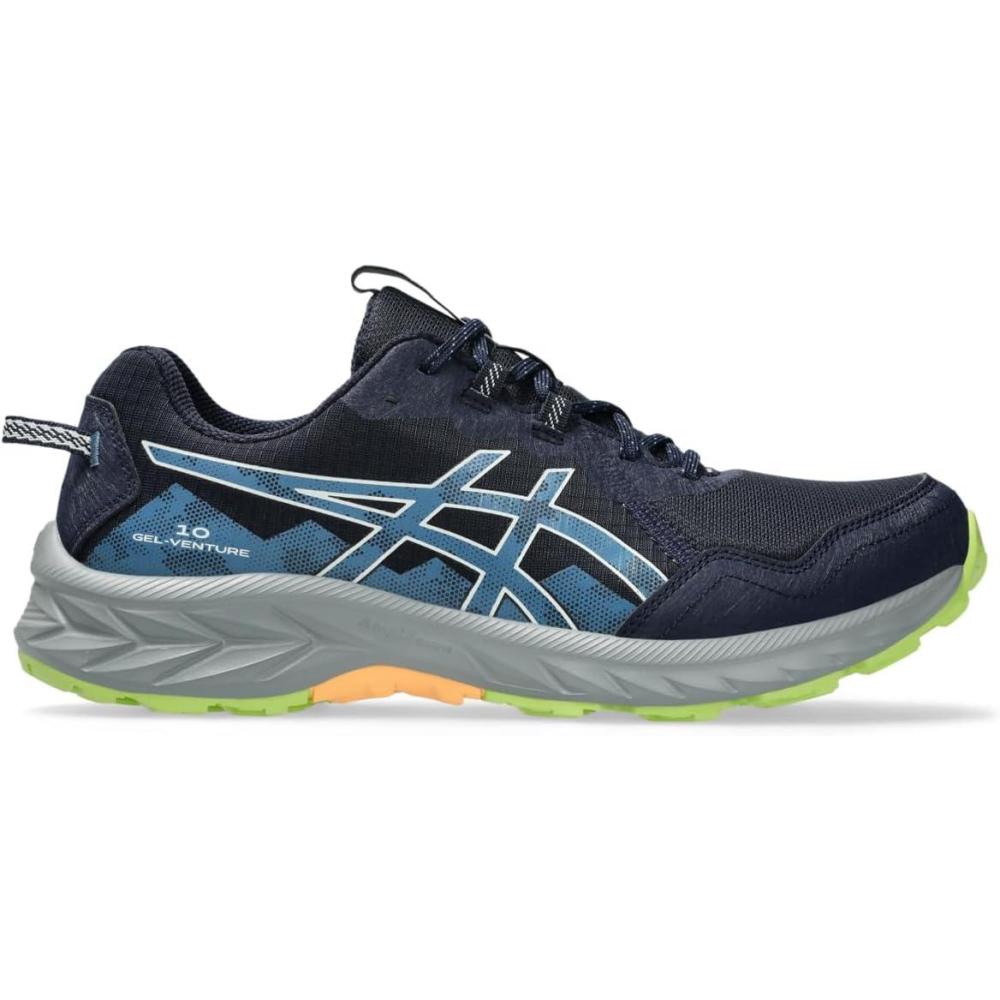 imageASICS Mens GelVenture 10 Running ShoesMidnightWinter Sea