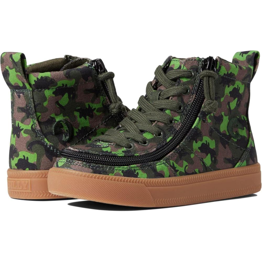 imageBILLY Footwear Classic Lace High Little KidBig KidGreen Dino
