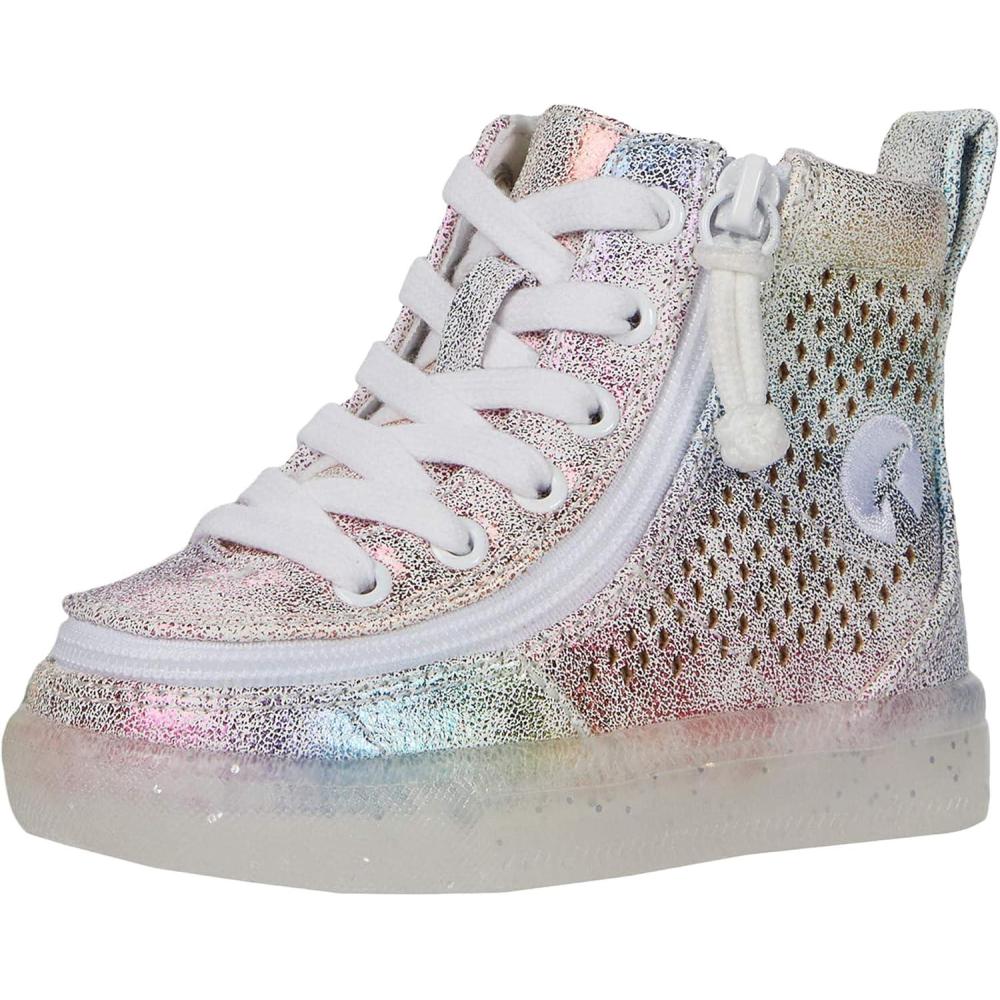 imageBILLY Footwear Classic Lace High Little KidBig KidRainbow Crackle