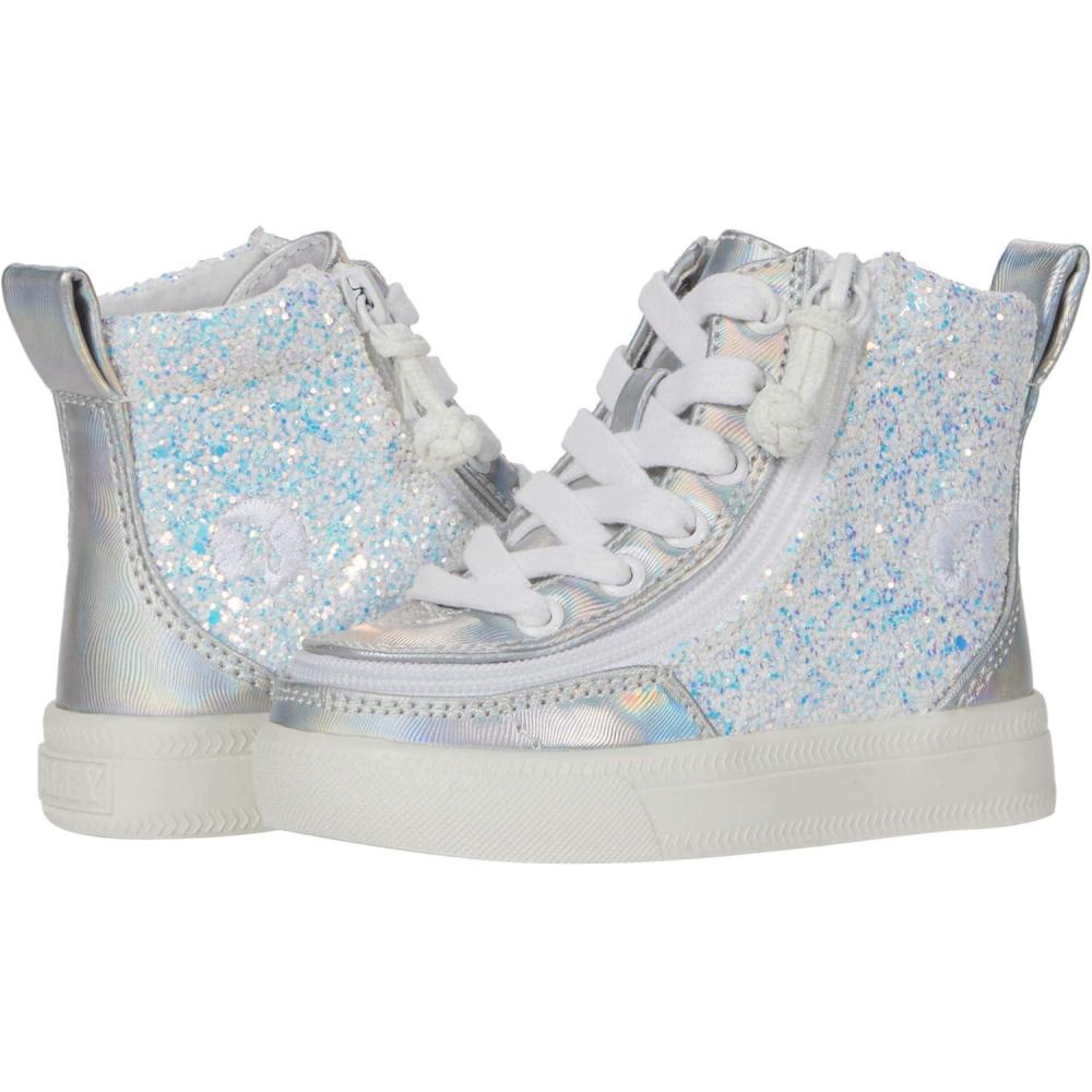 imageBILLY Footwear Classic Lace High Little KidBig KidUnicorn Metallic Glitter
