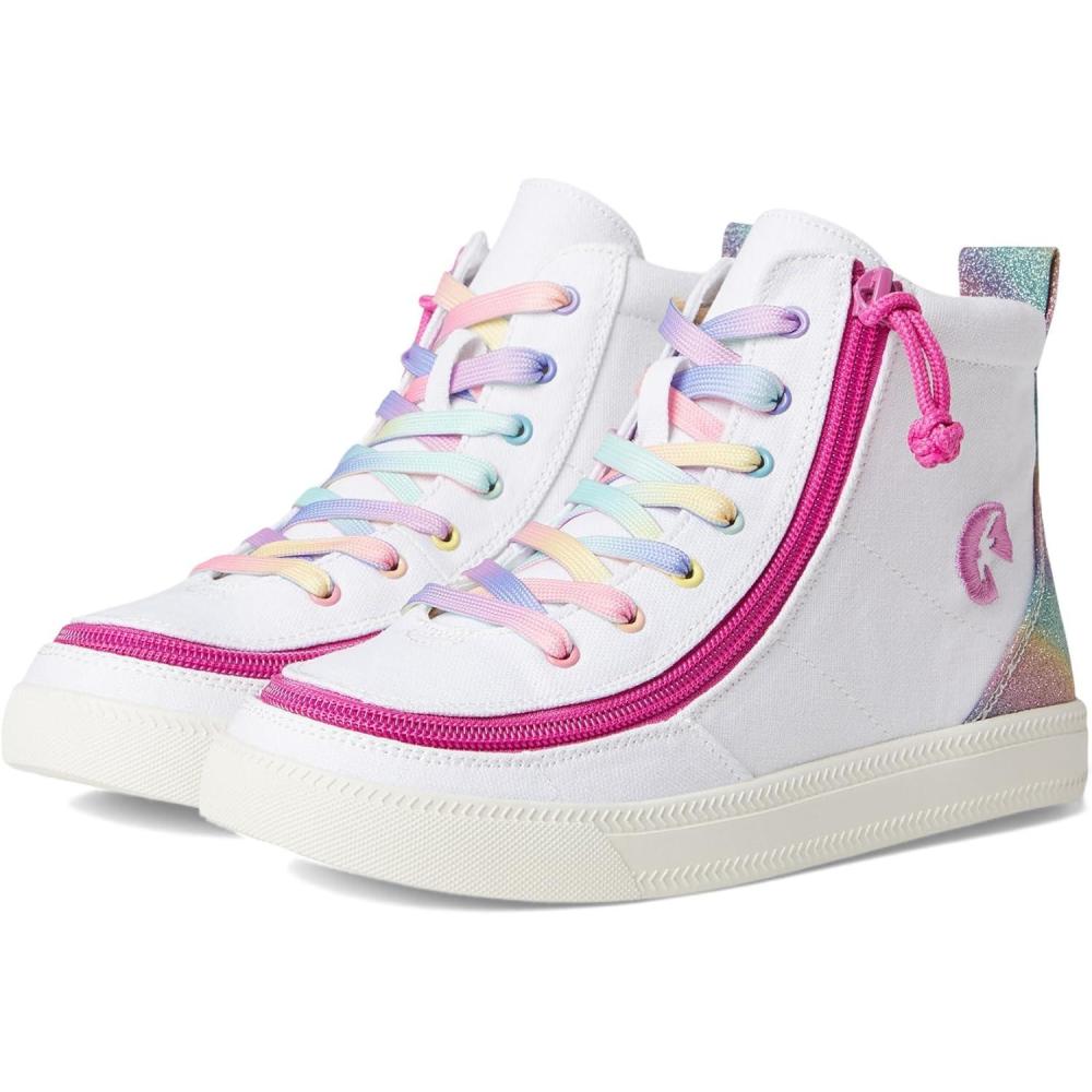 imageBILLY Footwear Classic Lace High Little KidBig KidWhite Rainbow