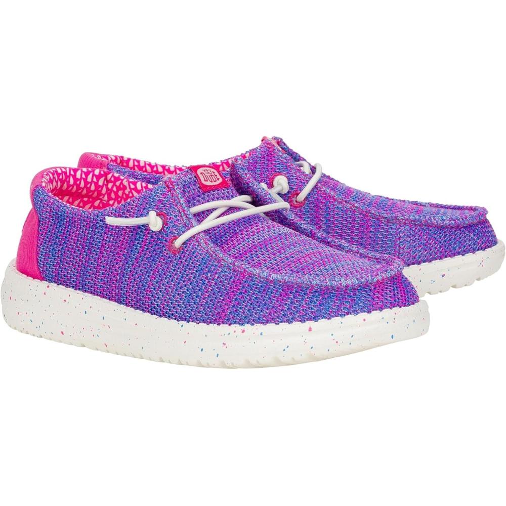 imageHEYDUDE Kids Wally Stretch SoxPink Multi