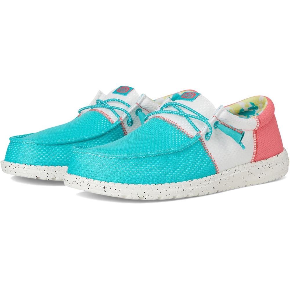 imageHEYDUDE Mens Wally Tri Party Animal LoaferCeramic BlueMulti