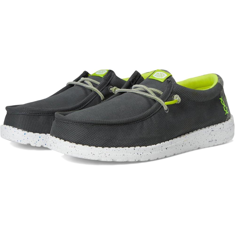 imageHey Dude Boys Wally Sport Grid Little KidBig KidSmoke Grey