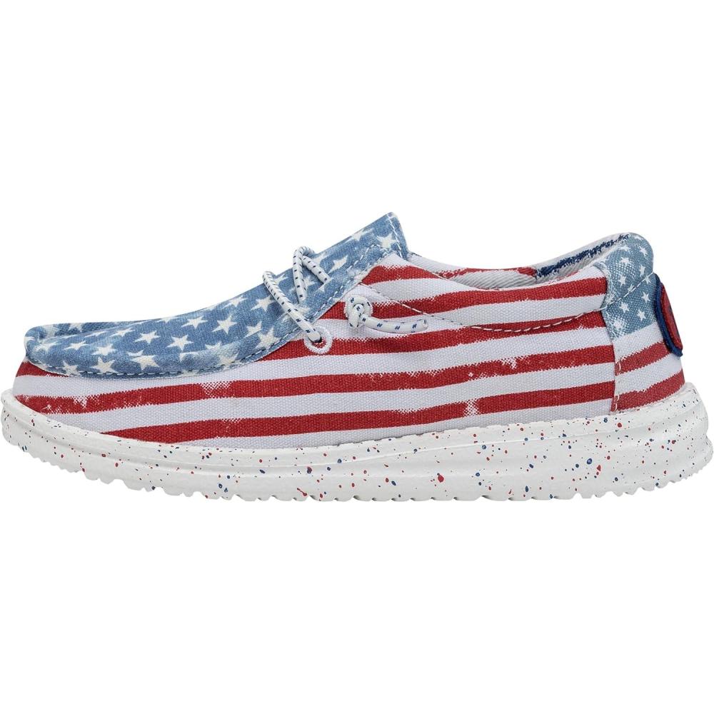 imageHey Dude Kids Wally Americana LoaferStars and Stripes
