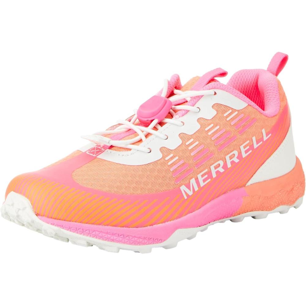 imageMerrell UnisexChild Agility Peak SneakerPinkOrange