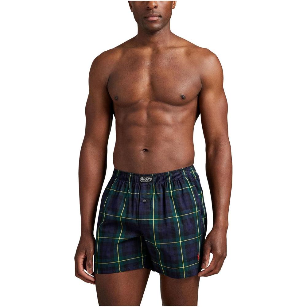 imagePOLO RALPH LAUREN mens Hanging Woven BoxerClassic GordonRl2000 Red Pp