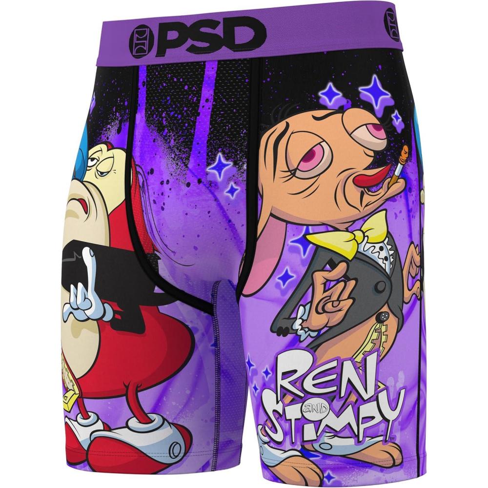 imagePSD Mens Boxer Briefs  Cartoons Standard Length Underwear Pack ampamp Singles Breathable Moisture Wicking Boxer Briefs for MenRs Filthy