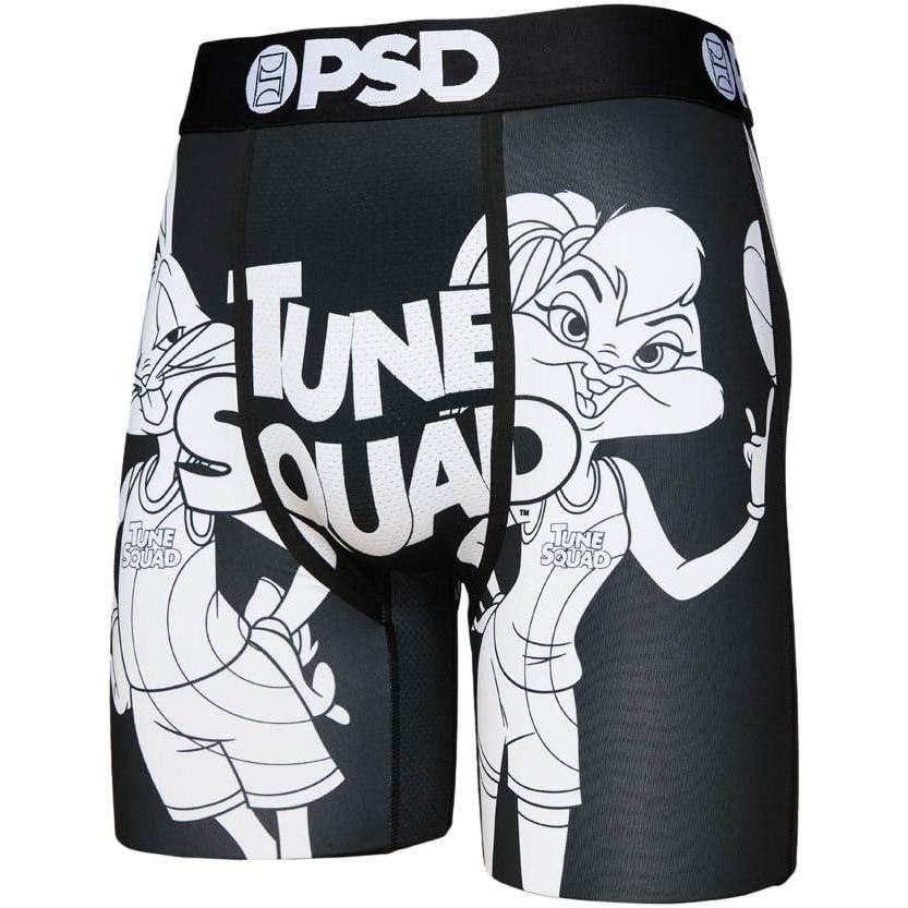 imagePSD Mens Boxer Briefs Cartoons Standard Length Underwear Pack ampamp Singles Breathable Moisture Wicking Boxer Briefs for MenSpace Jam 2 Linework