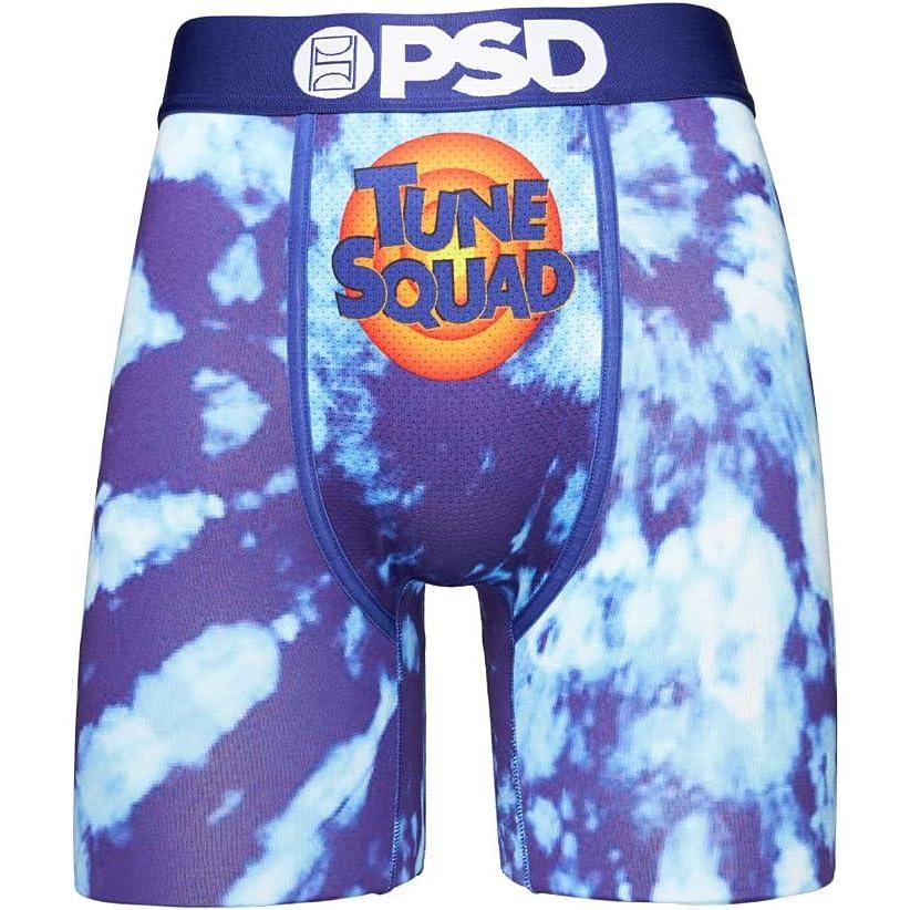 imagePSD Mens Boxer Briefs  Cartoons Standard Length Underwear Pack ampamp Singles Breathable Moisture Wicking Boxer Briefs for MenSpace Jam 2 Tie Dye