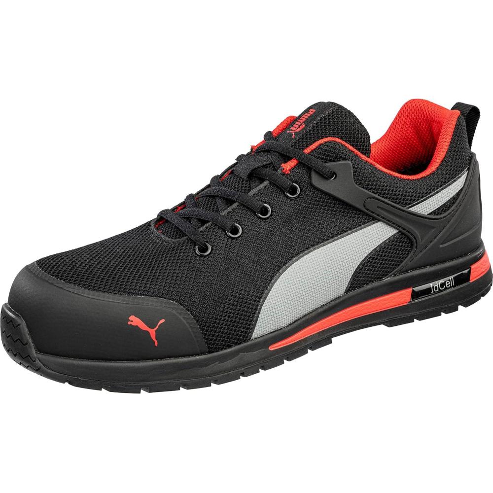 imagePUMA Mens Levity Knit Low Astm EhBlackRed