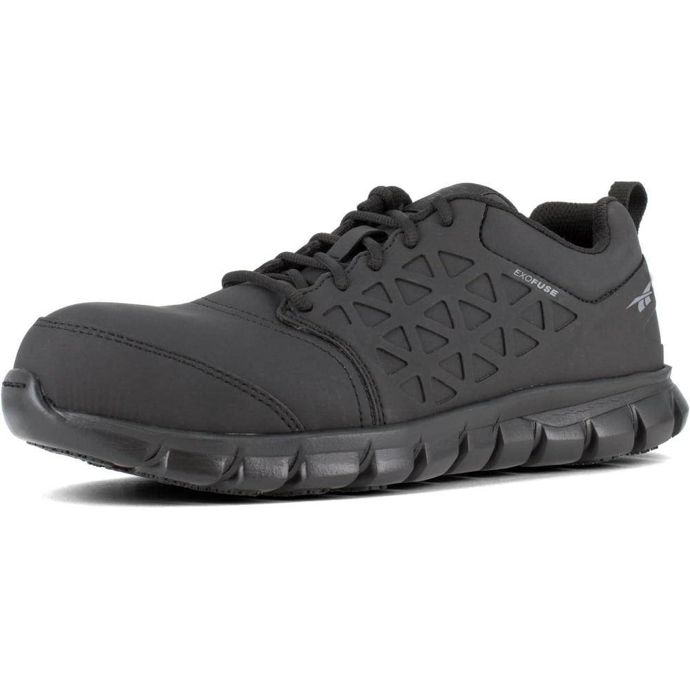 imageReebok Mens Sublite Cushion Work Composite Toe Black 10 M