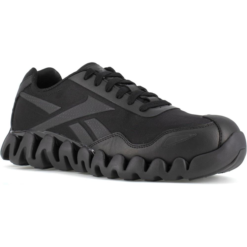 imageReebok Work Mens Zig Pulse Work EH Comp Toe Athletic Work ShoeBlack