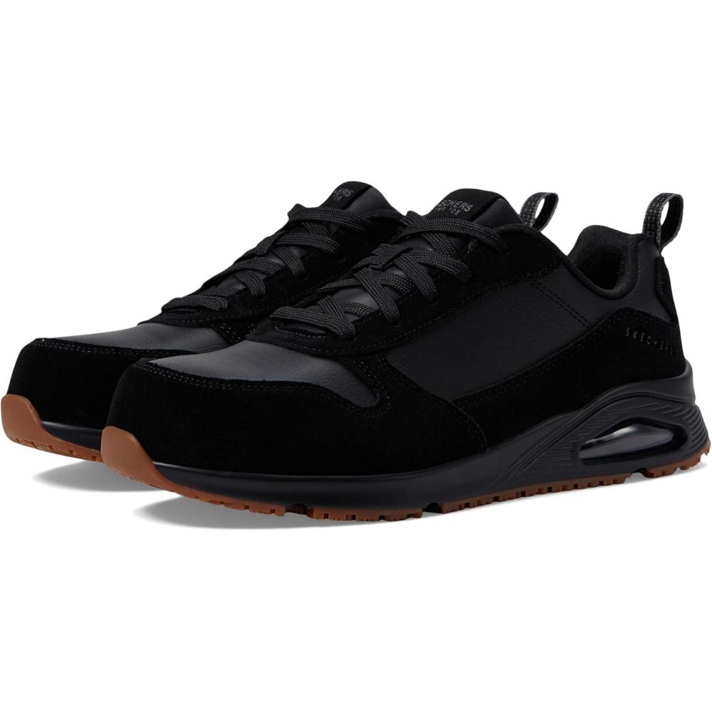 imageSkechers Mens Uno Sr  Kolen Comp Toe Industrial and Construction ShoesBlack