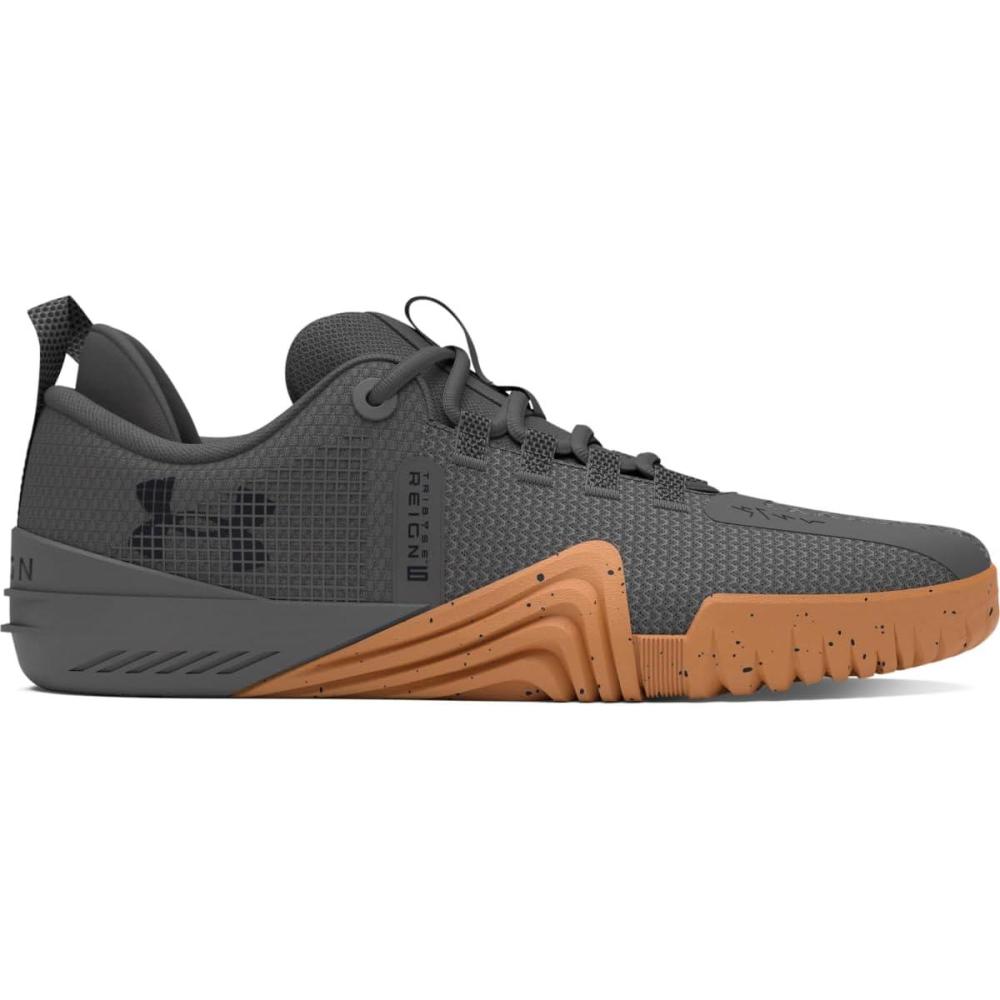 imageUnder Armour Mens Tribase Reign 6CastlerockTitan GrayBlack