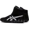 ASICS Men’s Aggressor 5 Wrestling Shoes(Black/White)