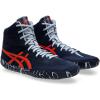 ASICS Men’s Aggressor 5 Wrestling Shoes(Midnight/Classic Red)