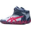 ASICS Men’s Aggressor 5 Wrestling Shoes(Mist/Diva Pink)
