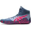 ASICS Men’s Aggressor 5 Wrestling Shoes(Mist/Diva Pink)