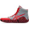ASICS Men’s Aggressor 5 Wrestling Shoes(Sheet Rock/Classic Red)