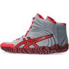 ASICS Men’s Aggressor 5 Wrestling Shoes(Sheet Rock/Classic Red)