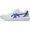 ASICS Men’s Gel-Dedicate 8 Tennis Shoes(White/Dark Cobalt)