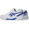 ASICS Men’s Gel-Dedicate 8 Tennis Shoes(White/Dark Cobalt)