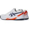 ASICS Men’s Gel-Dedicate 8 Tennis Shoes(White/Indigo Fog)