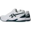 ASICS Men’s Gel-Dedicate 8 Tennis Shoes(White/Saxon Green)