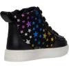 BILLY Footwear Classic Lace High (Little Kid/Big Kid)(Black Stars)