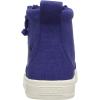 BILLY Footwear Classic Lace High (Little Kid/Big Kid)(Blue Jersey Linen)