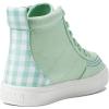 BILLY Footwear Classic Lace High (Little Kid/Big Kid)(Green Gingham)