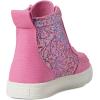 BILLY Footwear Classic Lace High (Little Kid/Big Kid)(Pink Print)