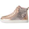 BILLY Footwear Classic Lace High (Little Kid/Big Kid)(Rose Gold Unicorn)