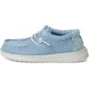 HEYDUDE Kids Wally Stretch Sox(Cloud Blue/Dawn Blue)