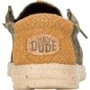 HEYDUDE Men’s Wally Palm Jute Loafer(Burnt Olive/Ginger Brown)